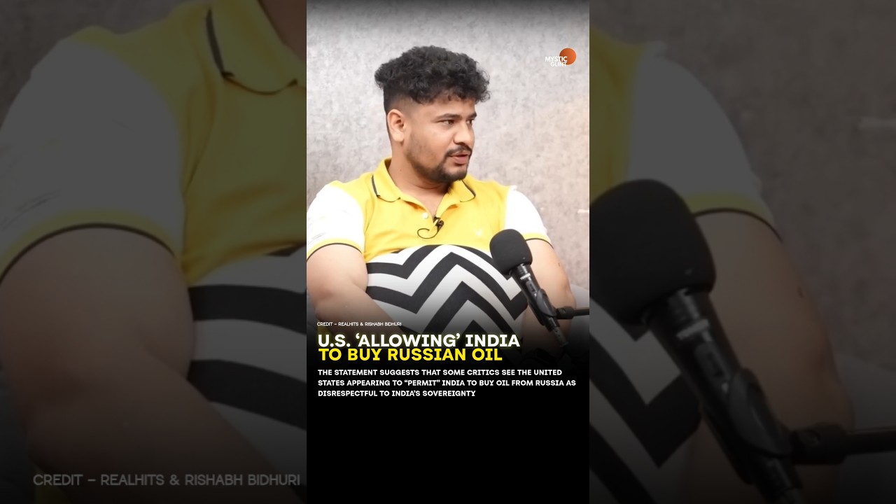 Rishabh Bidhuri — Why USA  Allowing India to Buy Russian Oil ?? #trending 🔥🔥 #russianoil
