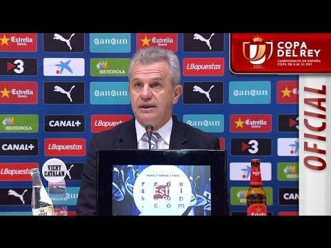 Rueda de Prensa de Javier Aguirre tras el RCD Espanyol (0-1) Real Madrid  - HD Copa del Rey