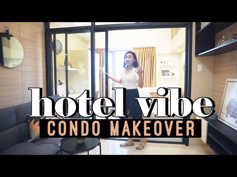 Modern Hotel Condo Makeover // One bedroom unit SMDC // by Elle Uy (w/ ENGLISH SUBS)