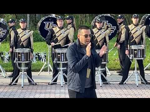 UCF Marching Knights Drumline at Memory Mall 11/19/22