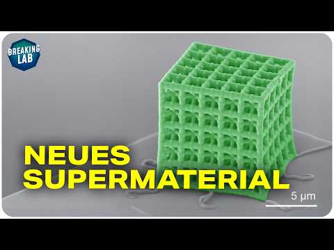 Video Thumbnail: Neues Material ist so stark wie Stahl und leicht wie Styropor