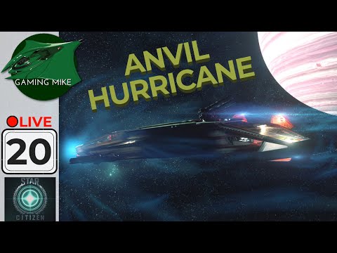 Outfitting the Anvil Hurricane [GNGPOE] | Alpha Universe Gameplay 20 | Star Citizen 3.8.2