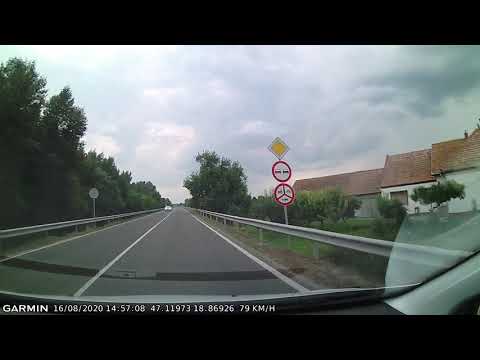 DRIVE #1281: Budapest-Paks (Hungary) (timelapse 4x) *Read Description*