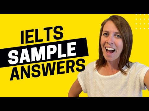 IELTS Sample Answers that Will Speak to Your Soul