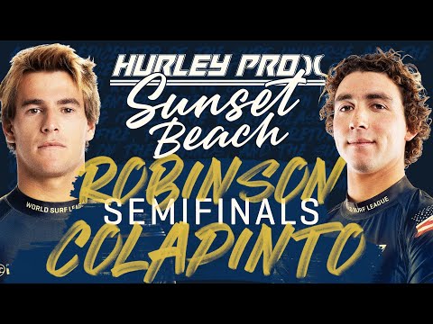 HEAT OF THE YEAR?! Jack Robinson vs Griffin Colapinto | Hurley Pro Sunset Beach 2023 - Semifinals