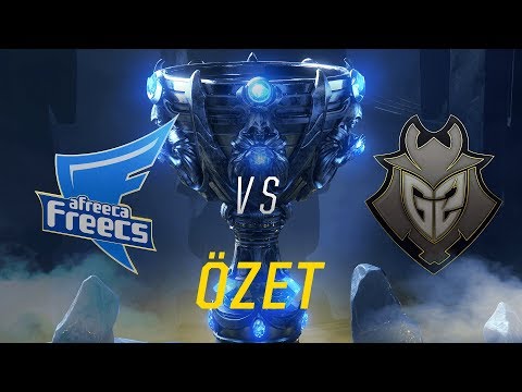 Afreeca Freecs ( AFs ) vs G2 Esports ( G2 ) Maç Özeti | Worlds 2018 Grup Aşaması 1. Gün