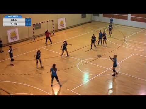 NBSC 2018. Girls 2002 Bek (MNE) - Krim (SLO)