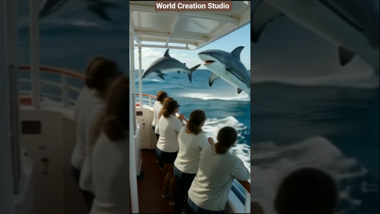 Shark🦈 sight in open Sea🌊🌊