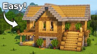 Minecraft: How to Build a Simple Survival House | Tutorial🏠