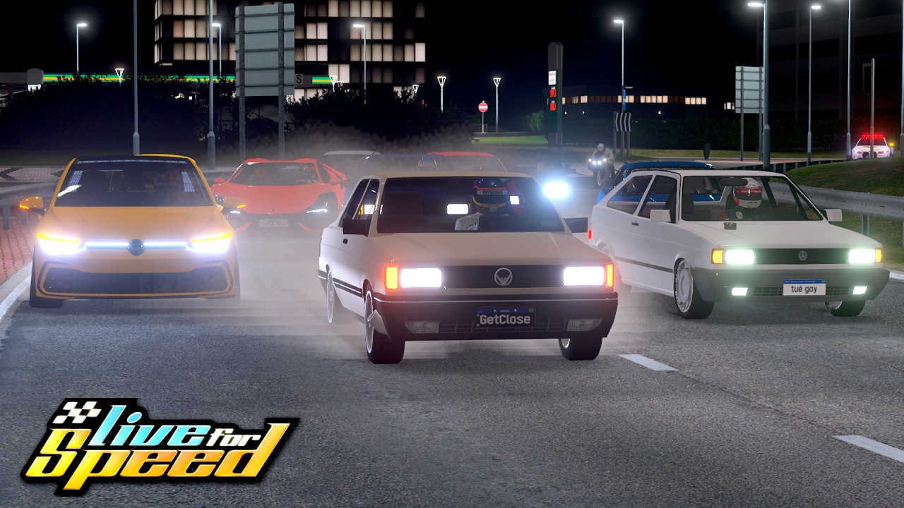 Voyage Turbo no Racha Noturno - Live For Speed