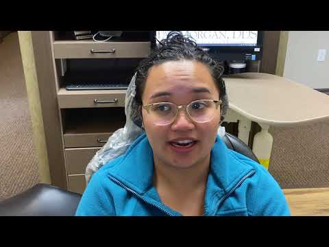 No more nightguard needed....bye bye clenching!!!  (Her release was 14 months ago)