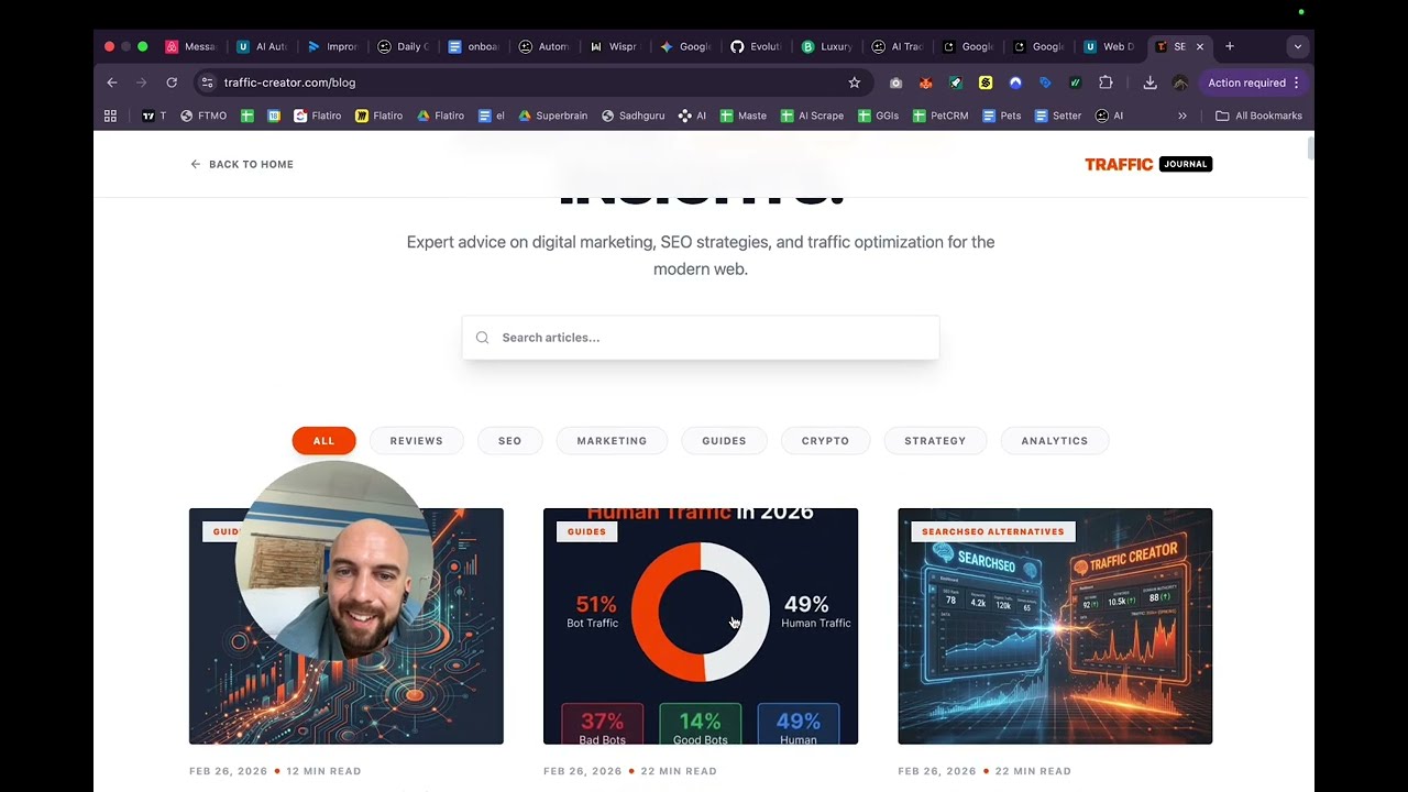 🤯 70 Blog Posts a Day? 100% FREE AI Hack! 🤖