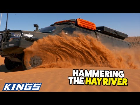 Hammering The Hay River! Shaun and Graham Continue Through The Simpson Desert! 4WD Action #289