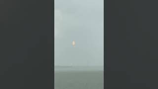 🚀 Incredible Rocket Launch viewable  from a Cruise Ship! 🛳️. #PortCanaveral  #RocketLaunch