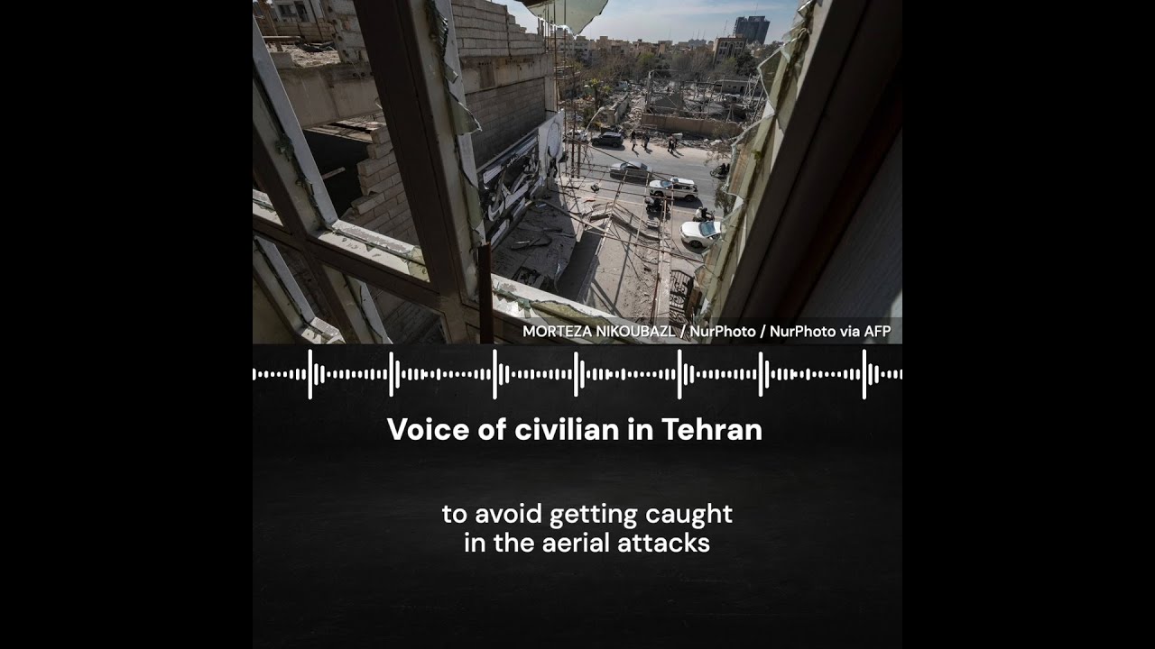 This is what civilians are going through in Tehran, Iran
