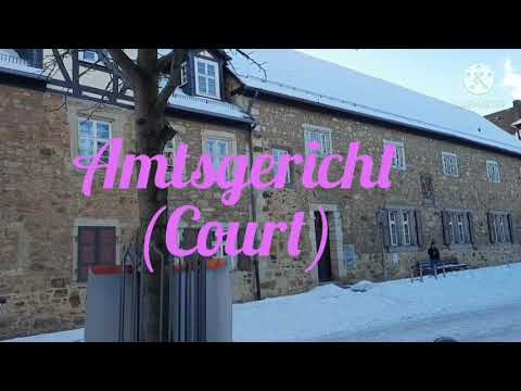 A quick tour around our beautiful town Melsungen (Part 2