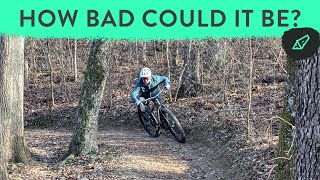 How Rough is a Rigid Hardtail on Singletrack? First Ride on My Winter Binary Maniak Hardtail Build