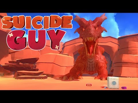 Suicide Guy Gameplay - "WAKING UP THE DRAGON !!" - Let's Play Walkthrough - Part 3
