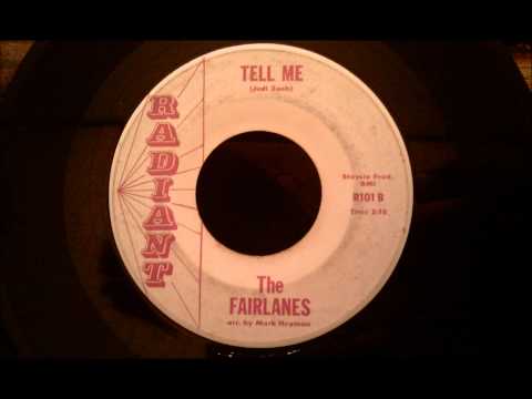 Fairlanes - Tell Me - Rare Mid-Tempo Doo Wop