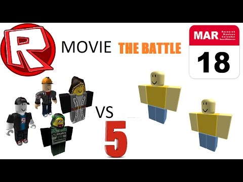 Admins VS Hackers 5 - March 18th - ROBLOX Movie by Roblox Minigunner