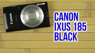 Canon Digital IXUS 185 Black (1803C008) - відео 1