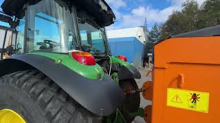 John Deere 5125R - Traktor - Tokvam frontplog - Schmidt Traxos CR35 Spreder wheel tractor | Image 4 - Agroline