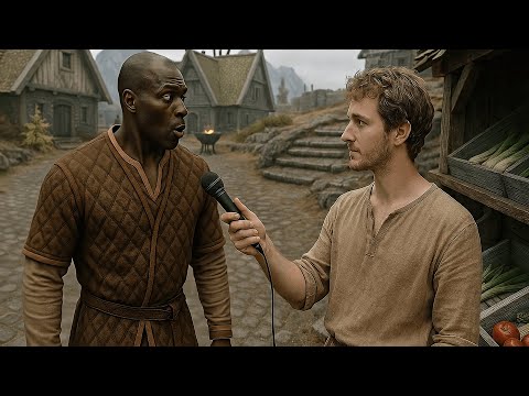 We interviewed SKYRIM characters! (PART 2)