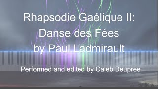 Rhapsodie Gaélique II: Danse des Fées, for piano four hands, by Paul Ladmirault