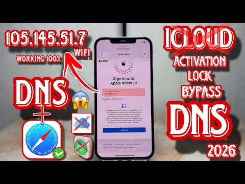 iPhone Unlock iCloud Activation Lock Bypass DNS - New DNS Bypass iCloud 2026