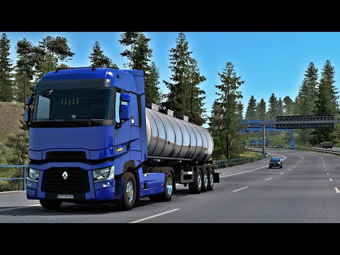 ETS2 1.38 - Renault T Range 480 - Trip: Kassel - Bremen