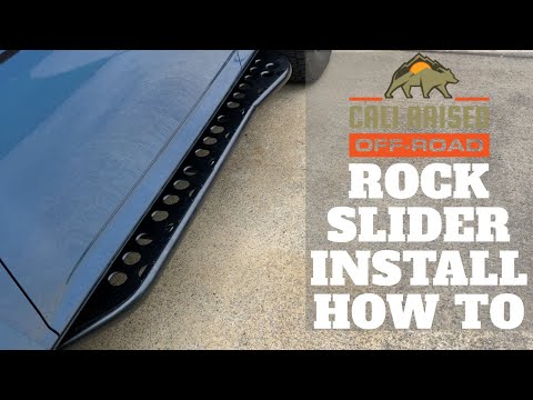 Cali Raised Off Road Rock Slider Install | Toyota 4Runner