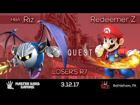 SmashQuest #1 - HBA Riz vs. Redeemer Z - Loser's R7