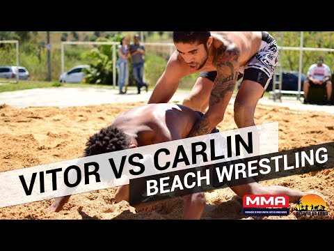 Vitor Hugo vs Carlin  - Beach Wrestling