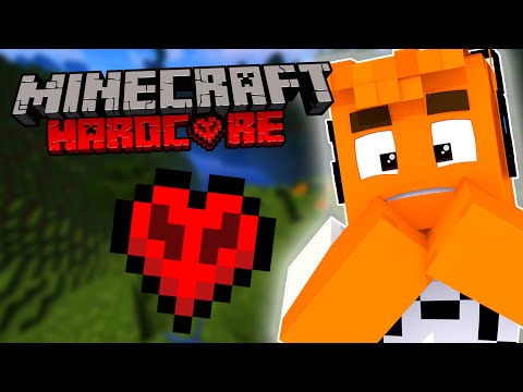 MinecraftLJay - MINECRAFT HARDCORE, but I ONLY have 1 HEART!