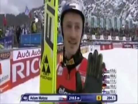 Adam Małysz.Drugi konkurs.Planica 2007.