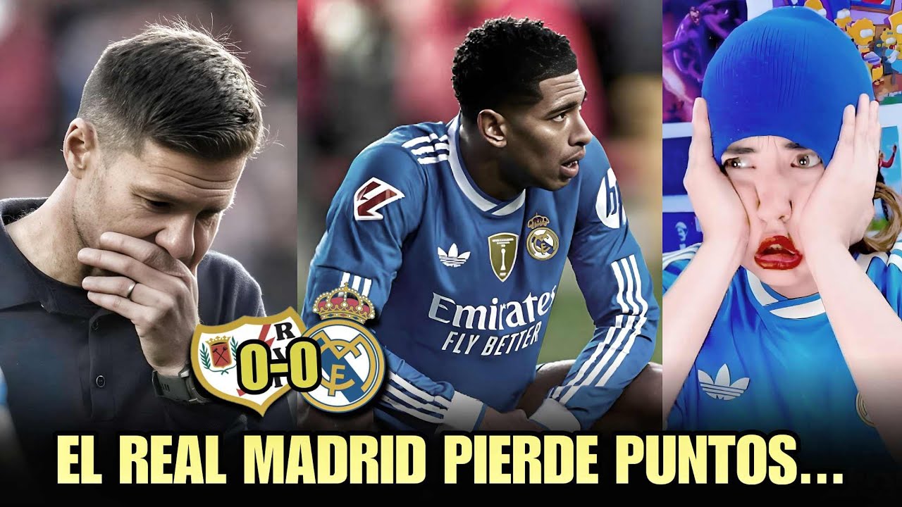 😞 ¡DE NUEVO EL REAL MADRID VUELVE A PINCHAR! ESTÓ DA MUCHA VERGÜENZA ... PUNTOS VALISOS