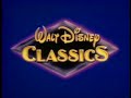 Orange Red FBI Warnings 1989 Walt Disney Classics Logo 1989 1991 HQ