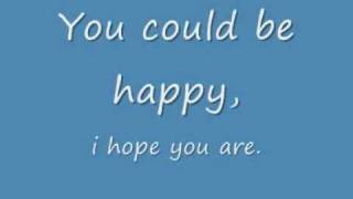Snow Patrol - You Could Be Happy lyrics
