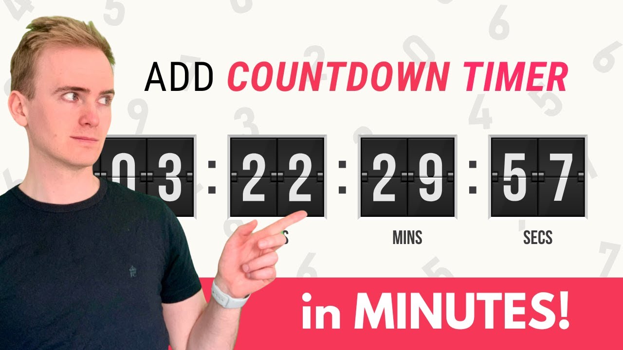 ADD Countdown Timer to Bubble.io in MINUTES! thumbnail