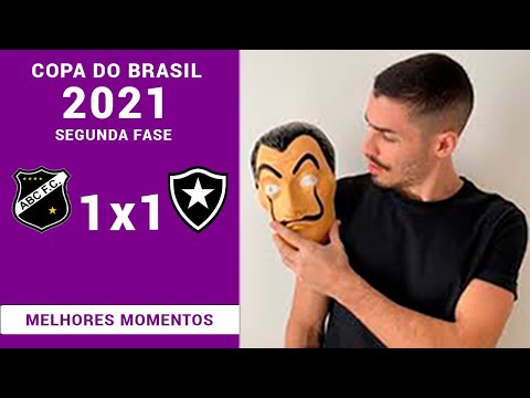 BOTAFOGOESTAGIÁRIO REAGINDO A ABC 1 X 1 BOTAFOGO | SEGUNDA FASE DA COPA DO BRASIL 2021