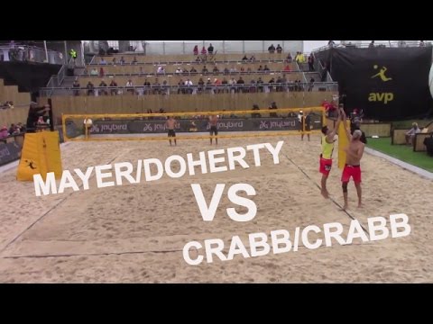 Mayer/Doherty v Crabb/Crabb - SEMIFINALS - AVP New Orleans