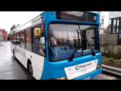 Route 12 - Stagecoach South Shields Dennis Dart Pointer 2 35188 NK56 FFH