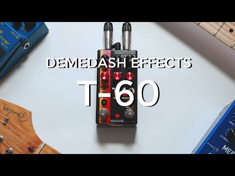 Demedash Effects T-60 Analog Modulator 2021 - Black image 7