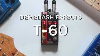 Video thumbnail for Demedash Effects T-60 Analog Modulator by Pedalboard of the Day