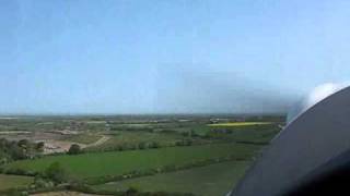 preview picture of video 'Nick Flying April 2011 - Icarus C42 Microlight'