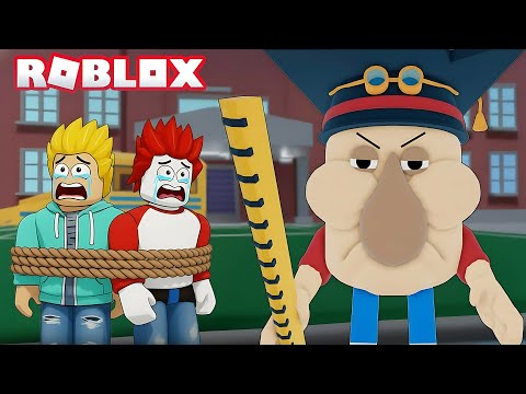 Roblox Epic School Escape Obby 🪈🪈 Khaleel and Motu Gameplay