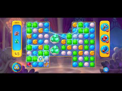 Fishdom level 11971 no boosters フィッシュダム ノーマル