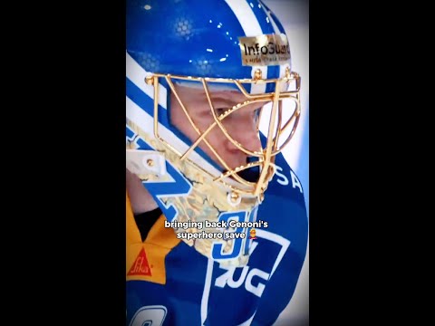 EVZ - Genoni superhero mode: activated 🦸‍♂️🔥  #nationalleague #goaliesave #shorts