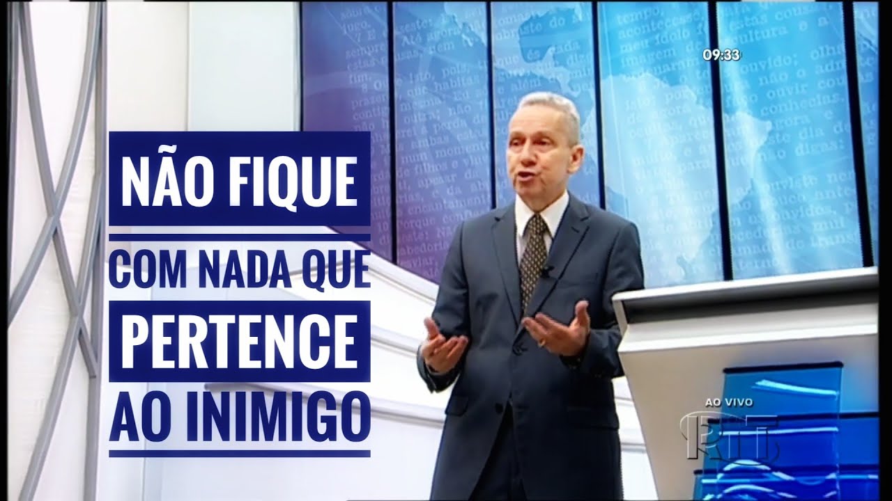 Pr. Jayme de Amorim Campos - Não fique com nada que pertence ao inimigo (19/05/19)