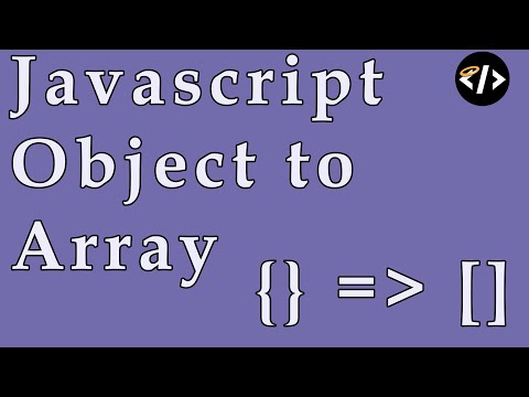 Convert Object To Array In Javascript Quick Easy Trick